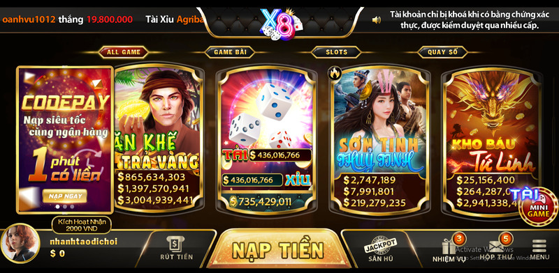 Điểm thú vị khi săn hũ trên cổng game X8 Club