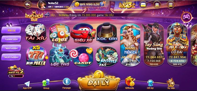 Giới thiệu chung về cổng game đổi thưởng Nohu52