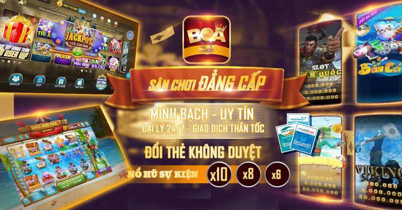 Giới thiệu cổng game bài Boa club