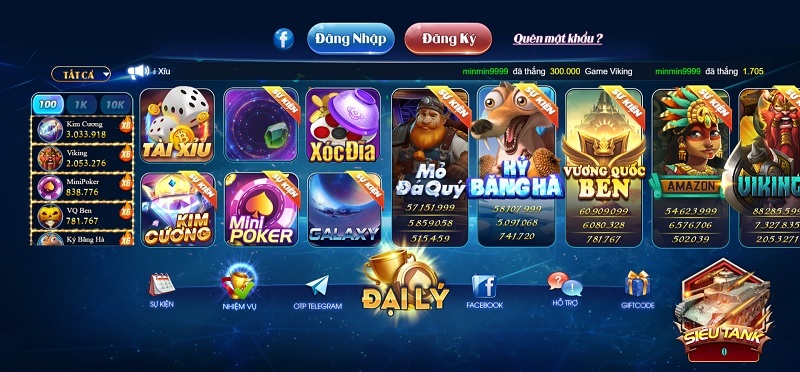 Giới thiệu về cổng game bài BenVip