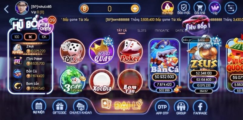 Giới thiệu về cổng game Bốp Club