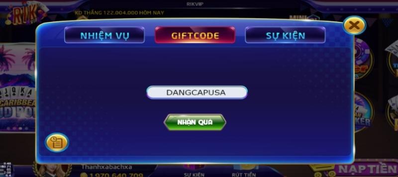 Thông tin cổng game uy tín Rikvip